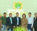 Lãnh đạo Trung ương Hội Nông dân Việt Nam làm việc với Công ty Cổ phần Hoàng Anh Agritech tại Vĩnh Phúc
