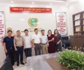 Nhà phân phối phân bón Hùng Loan, Võ Nhai, Thái Nguyên về thăm Công ty Hoàng Anh Agritech và chụp ảnh lưu niệm
