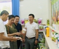 Giám đốc Chương trình "thúc đẩy sản xuất nông nghiệp hữu cơ với các HTX khởi nghiệp" thăm Công ty cổ phần Hoàng Anh Agritech