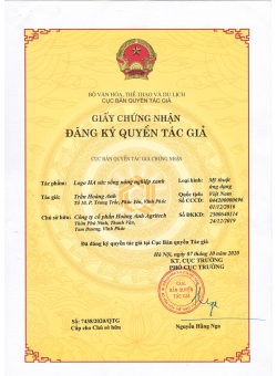 Chứng nhận quyền tác giả
