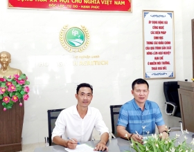 Lễ ký kết phân phối sản phẩm phân bón Hoàng Anh Agritech cho trang trại chuối và sầu riêng tại Tây Nguyên