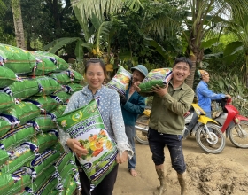 Hoàng Anh Agritech hỗ trợ phân bón giúp người dân tỉnh Lào Cai khôi phục sản xuất nông nghiệp sau bão