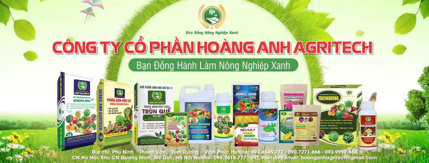 CÔNG TY CỔ PHẦN HOÀNG ANH AGRITECH